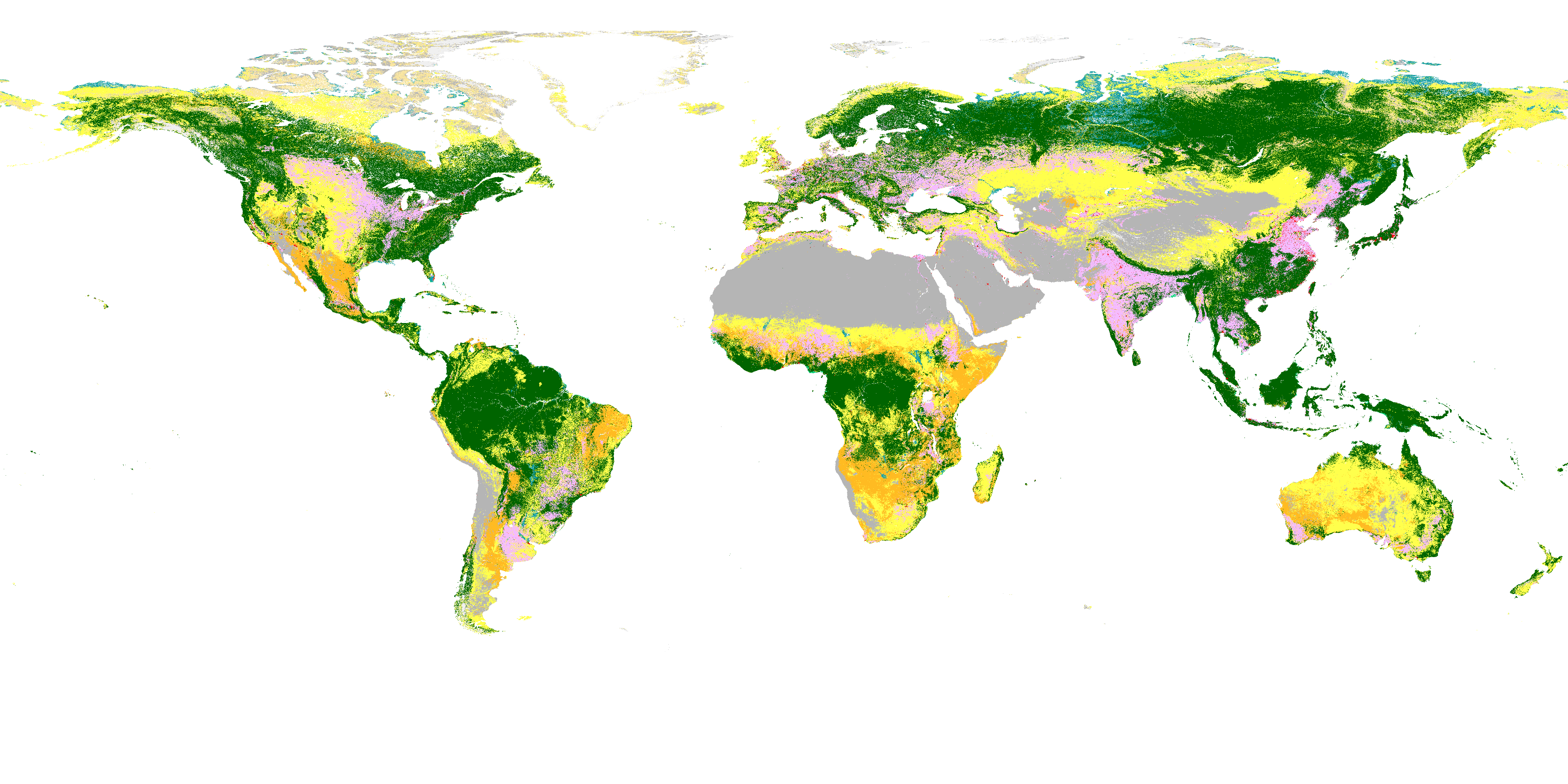 Thumbnail - ESA WorldCover Global Land Cover Map for 2020, at 10 meter resolution in COG format