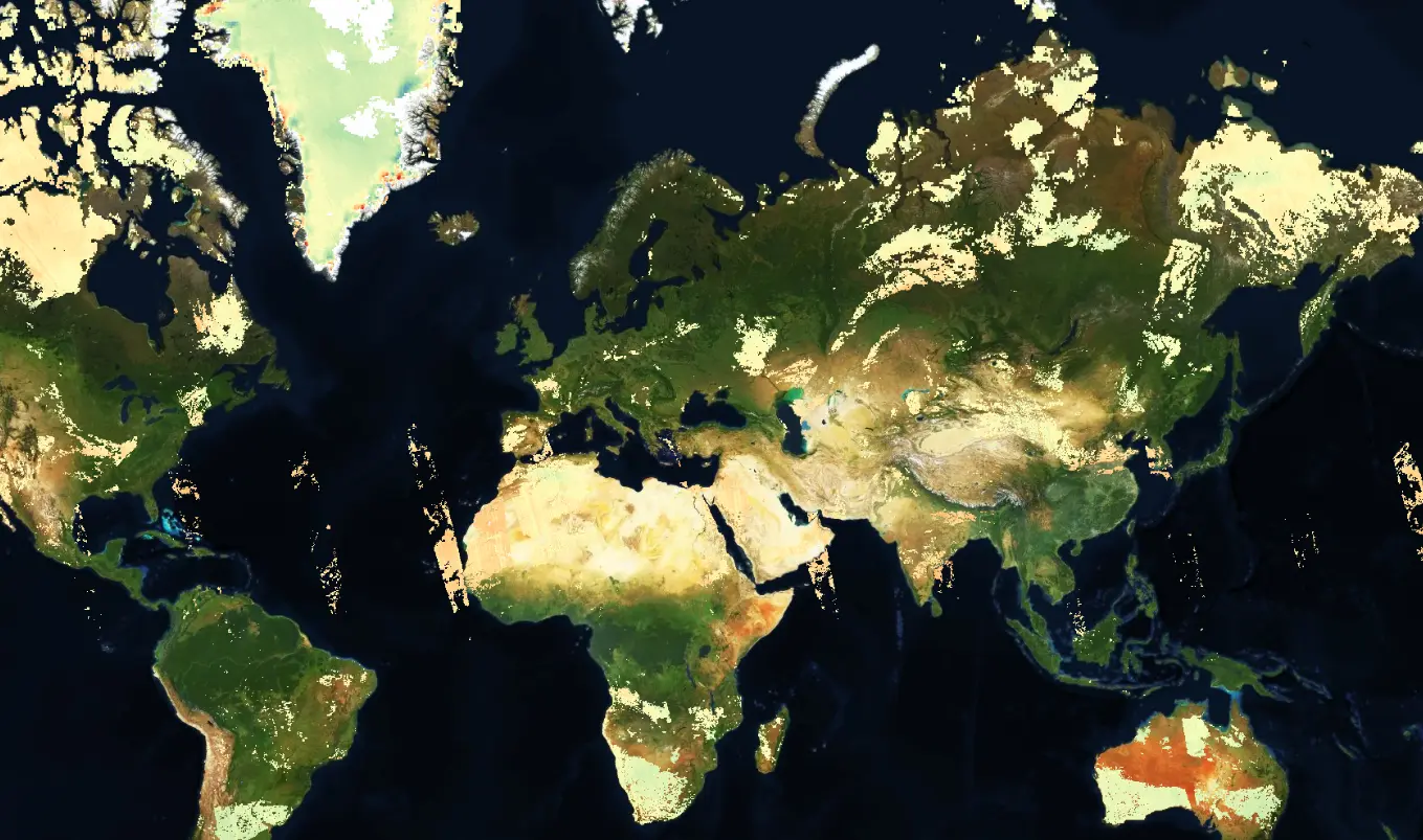 Thumbnail - Sentinel-5P Level-3 CH4 Daily Product - V2