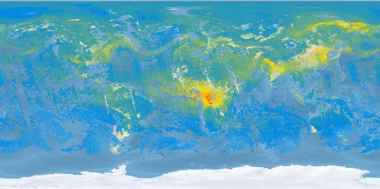 Thumbnail - Sentinel-5P Level-3 CO Daily Product - V2