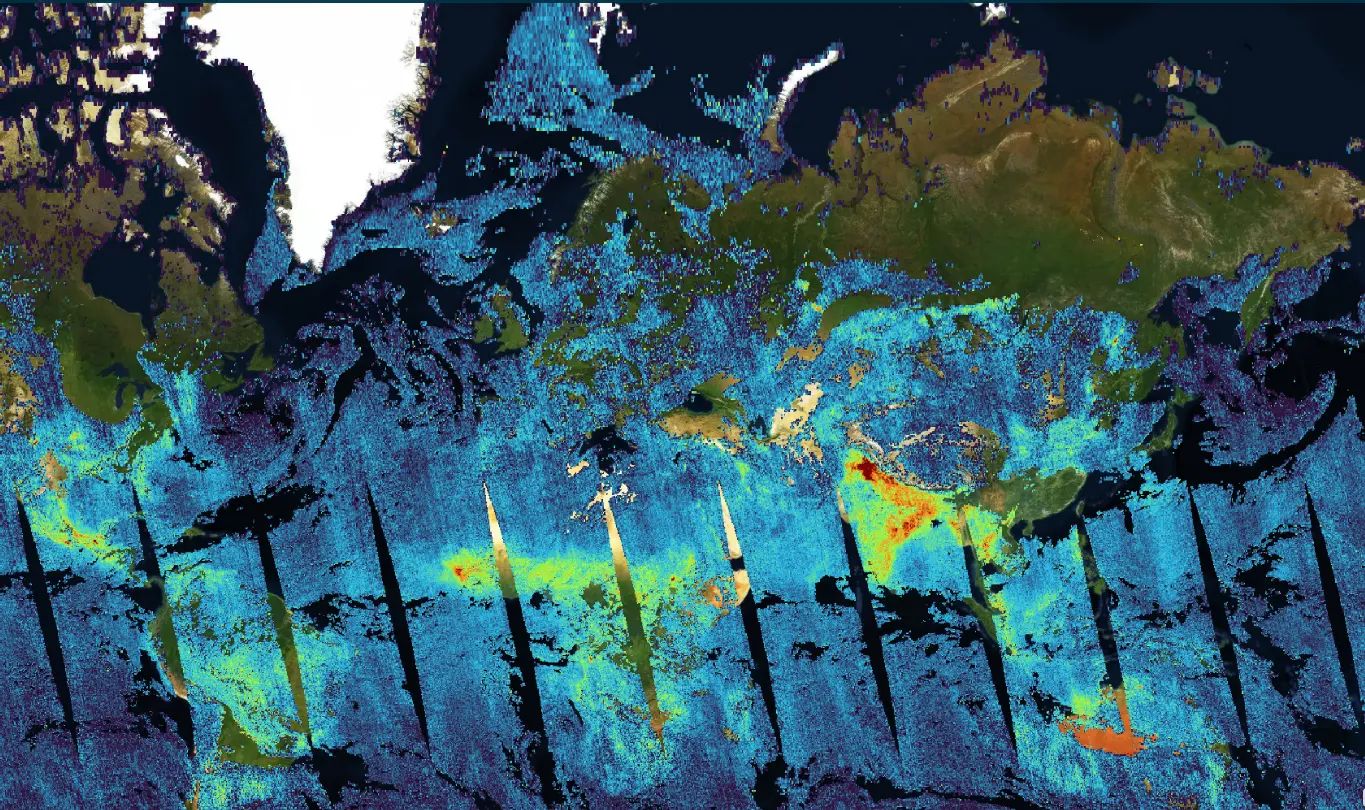 Thumbnail - Sentinel-5P Level-3 HCHO Daily Product - V2